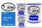Preview: Ford, Atlas Blue Pearl, B3 / M7440: 1L Lackdose + 1L Klarlack + 500ml Härter - Set, von ATW Autoteile West.